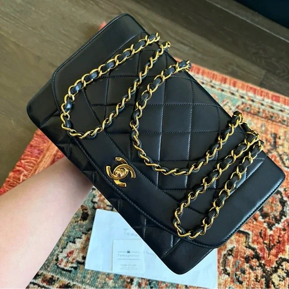 ❌SOLD-payment plan❌Chanel Vintage Diana Medium Single Flap Bag - Picture 5 of 11
